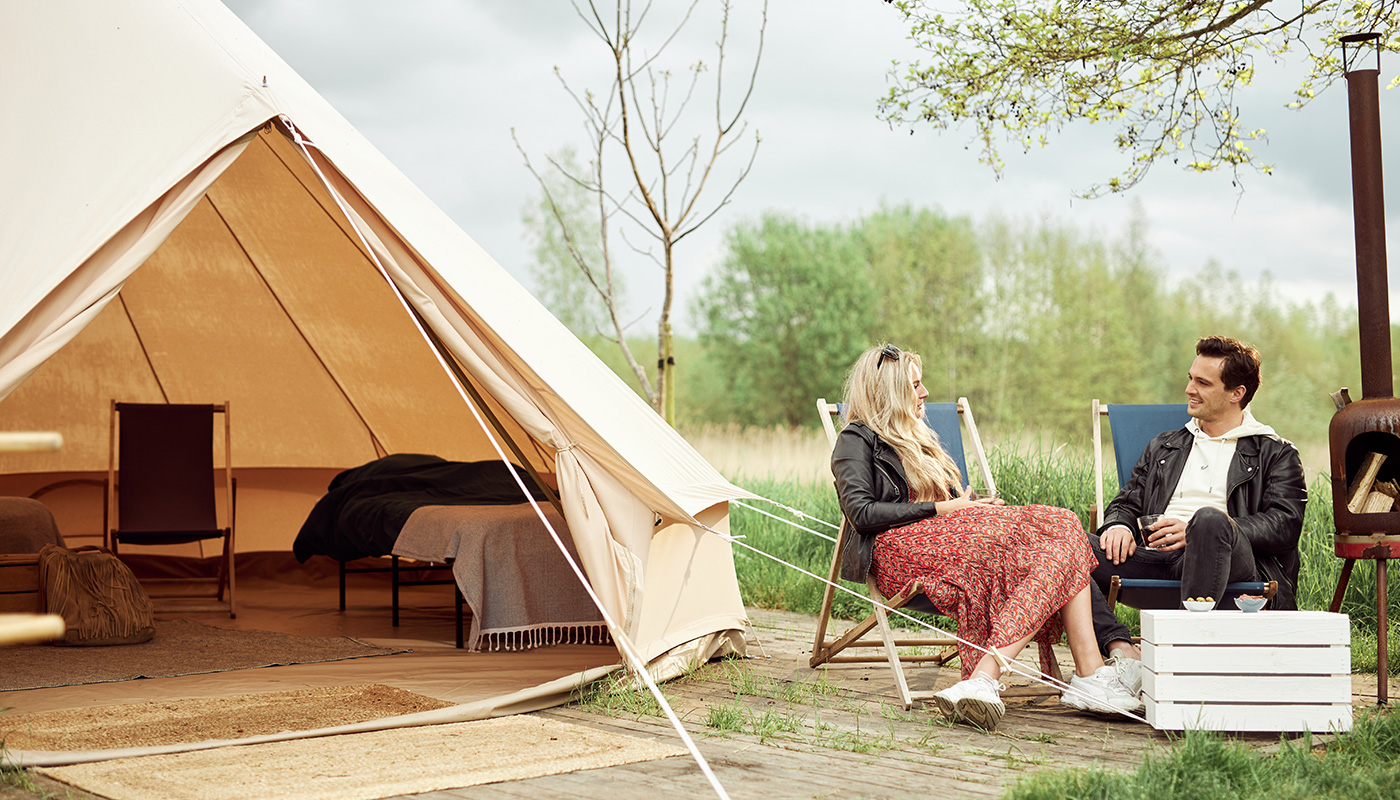The Elvis 4p bell tent LIFFIN