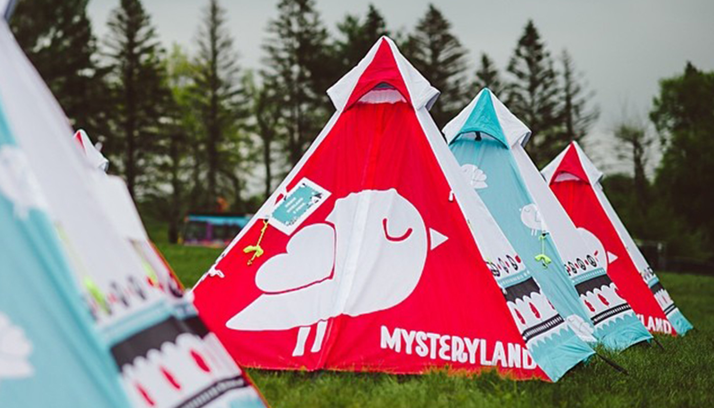 Prince Tipi Tent Mysteryland Festival LIFFIN